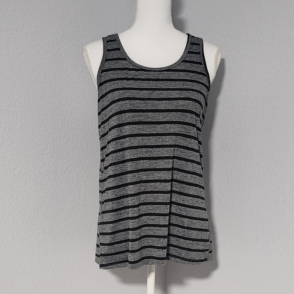 Champion Black & Grey Tank Top Work Out Top Lounge Wear Womens Size Medium